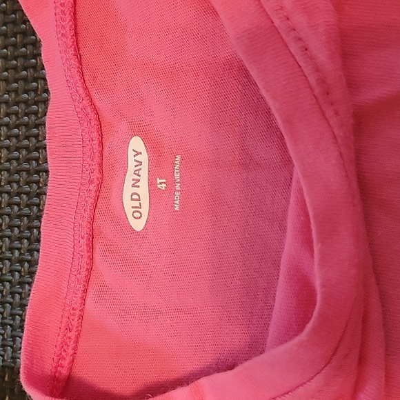 Bundle of Four Girls Shortsleeve Cotton Tees size 4T - Picture 4 of 7